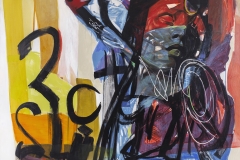 Gron Marcelina, Niebieski, bialy, czerwony, 2014 akryl na plotnie, 190x220 cm aa_resize